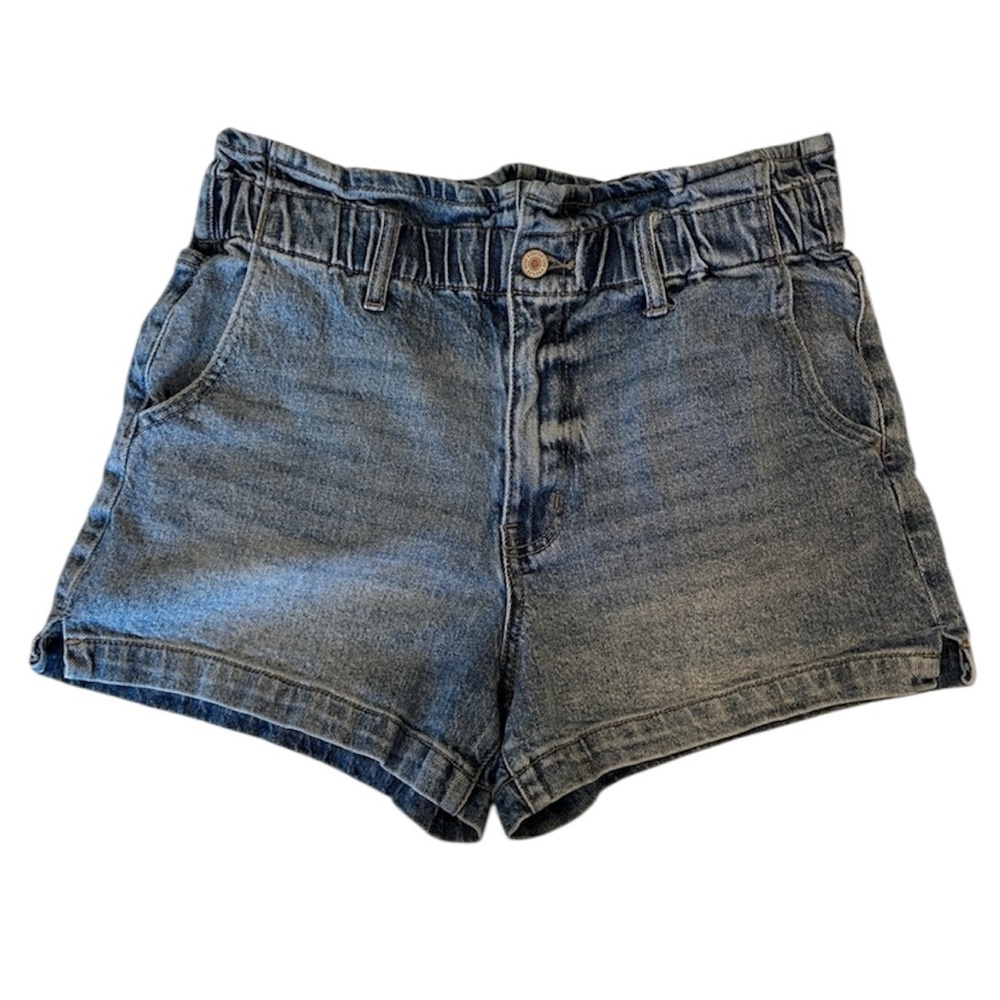 Women's KanCan Paperbag Waist Denim Shorts Size 28
